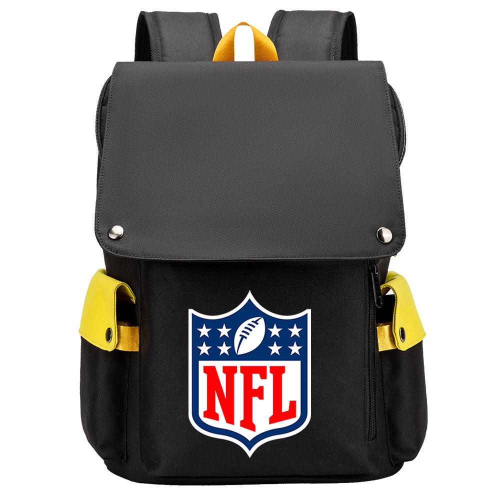 Football Team Rugby Laptop Backpack Oxford School Bag