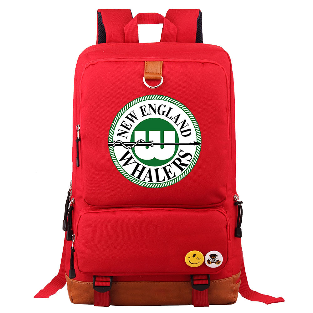 New England Whalers Proof Backpack NoteBook Laptop School Bag
