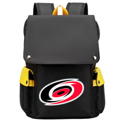 Carolina Hurricanes Hockey Team School Backpack Oxford Laptop Bag
