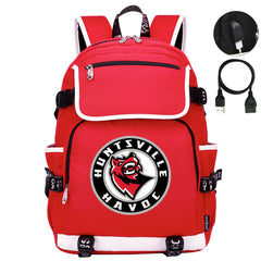 Huntsville Havoc Hockey League Backpack School Notebook Travel Bag