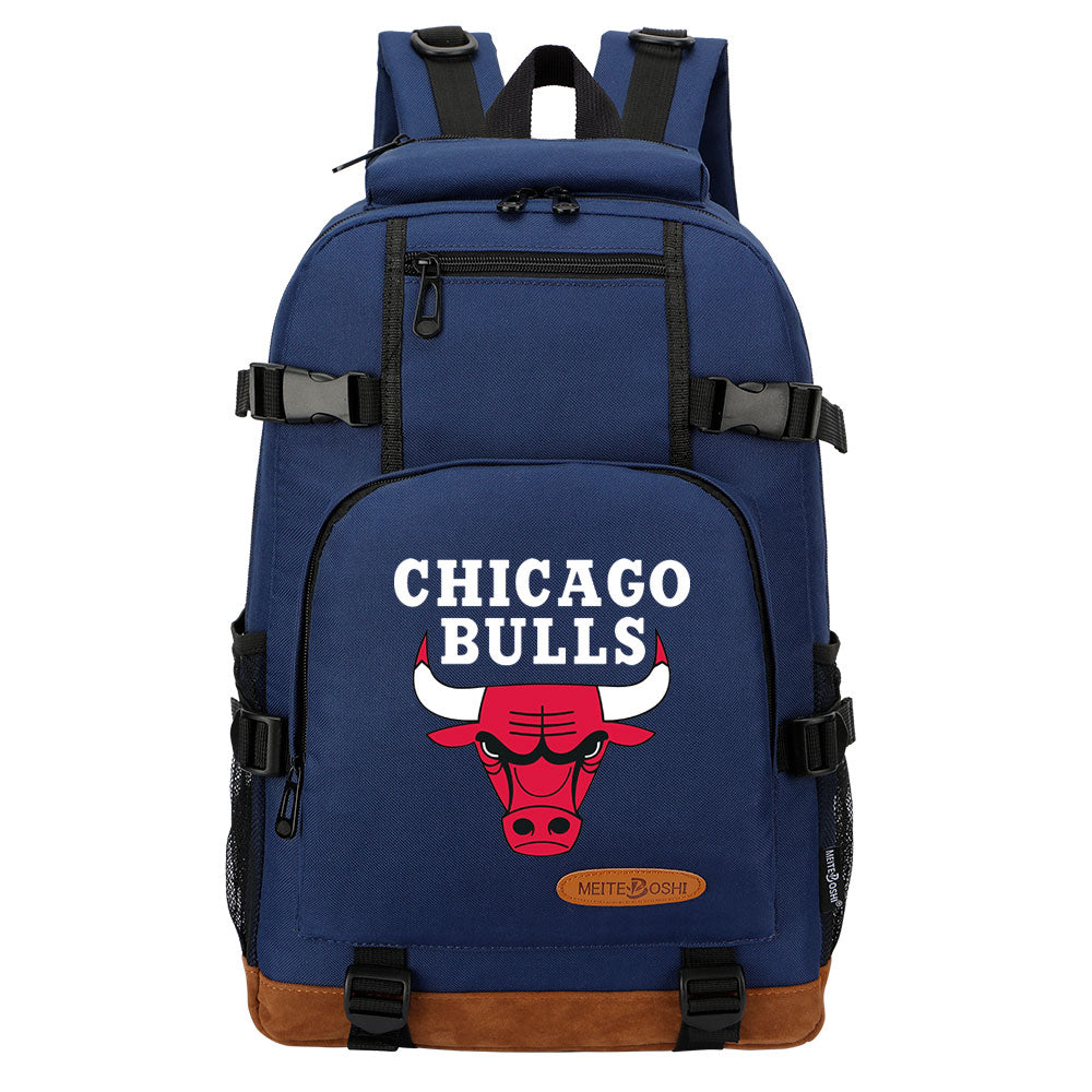 Chicago Bulls Waterproof Backpack School Notebook Travel Bag