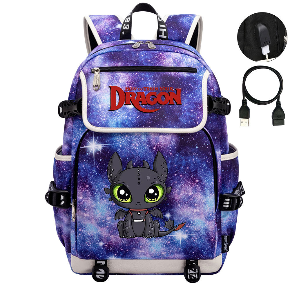 How to Train Your Dragon Backpack School Notebook Travel Bags