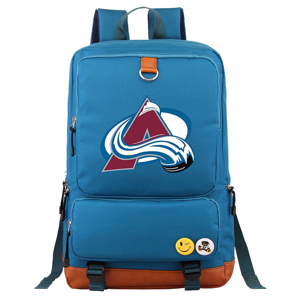 Colorado Avalanche Hockey Team Proof Backpack NoteBook Laptop School Bag