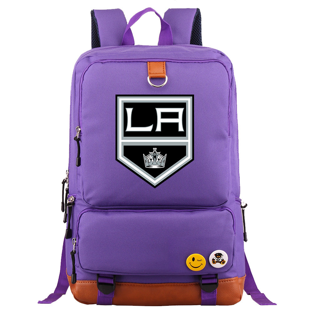 Los Angeles Kings Hockey Team Proof Backpack NoteBook Laptop School Bag