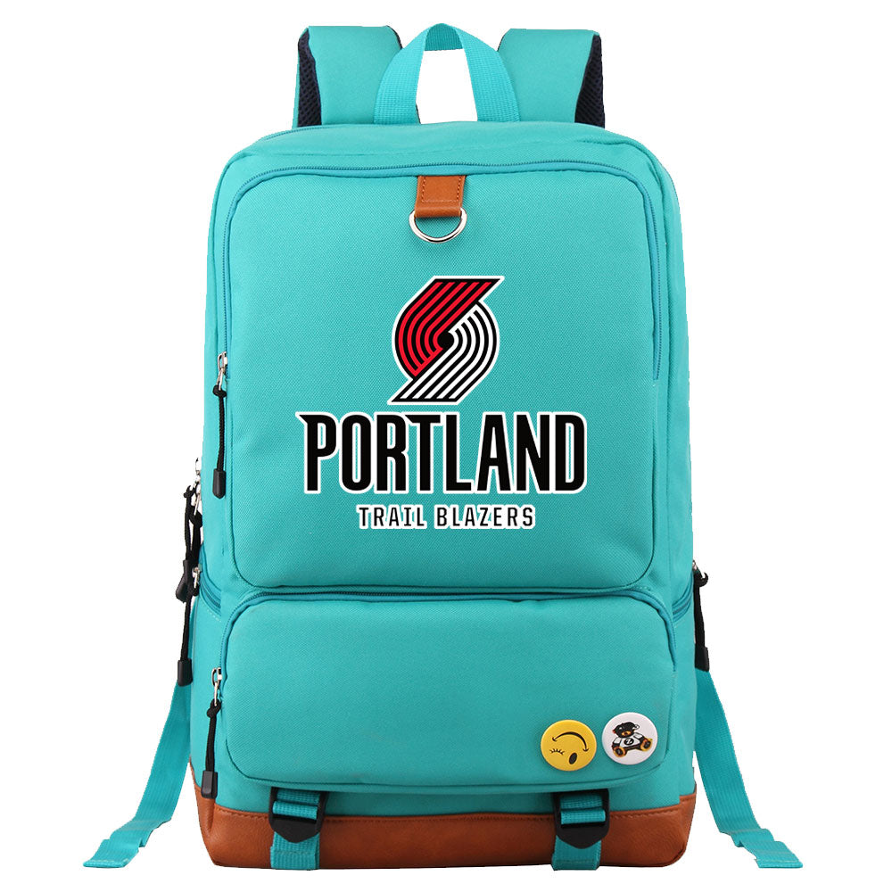 Portland Trail Blazers Water Proof Backpack NoteBook Laptop School Bag