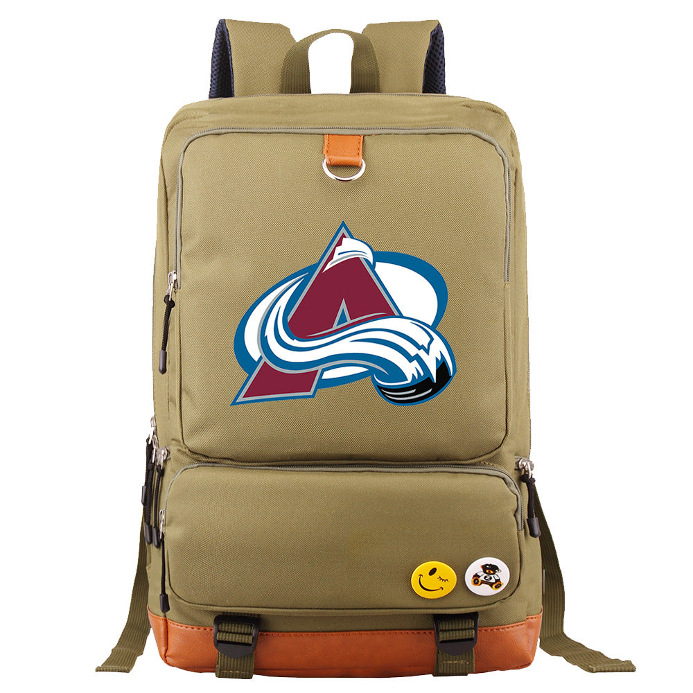 Colorado Avalanche Hockey Team Proof Backpack NoteBook Laptop School Bag