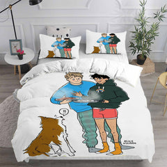 Heartstopper Cosplay Bedding Set Duvet Cover Pillowcases Halloween Home Decor