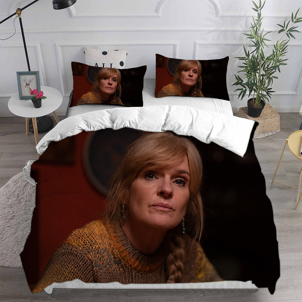 Happy Valley Season 3 Cosplay Bedding Set Duvet Cover Pillowcases Halloween Home Decor