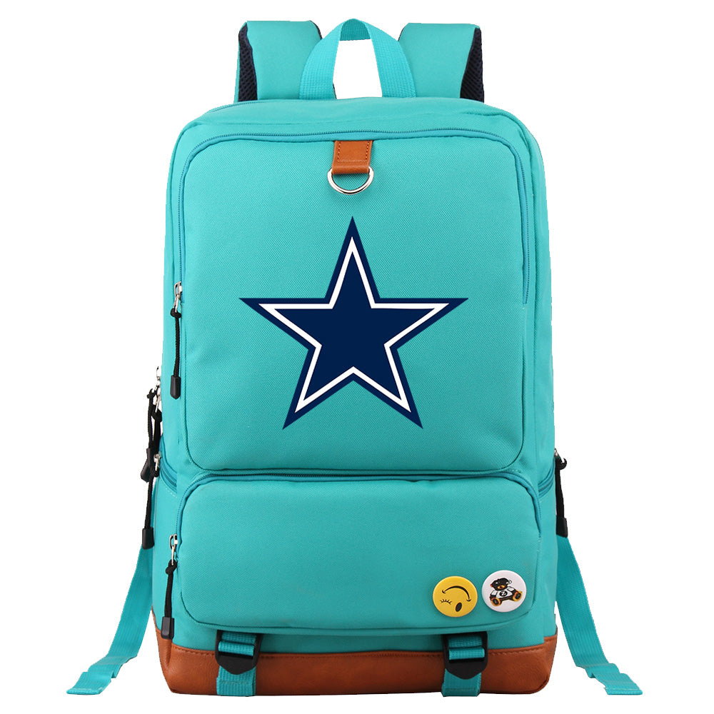 Dallas Cowboys Football Team Rugby Proof Backpack NoteBook Laptop School Bag