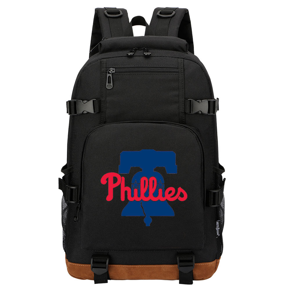 Philadelphia Phillies Waterproof Backpack School Notebook Travel Bag