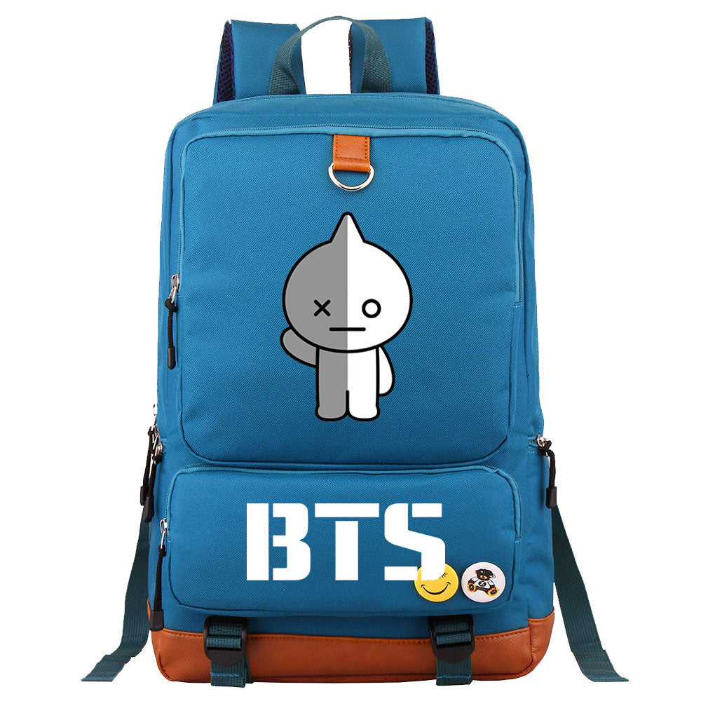 BTS VAN Proof Backpack NoteBook Laptop School Bag