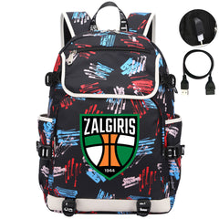 Zalgiris Backpack School Notebook Travel Bags