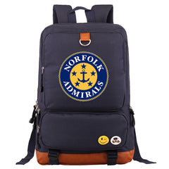 Norfolk Admirals Proof Backpack NoteBook Laptop School Bag