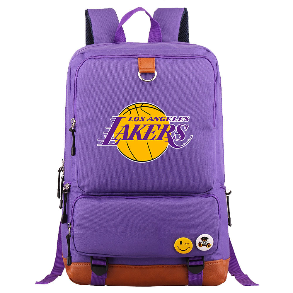 Los Angeles Lakers Water Proof Backpack NoteBook Laptop School Bag
