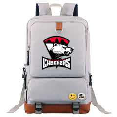 Charlotte Checkers Hockey Team Proof Backpack NoteBook Laptop School Bag