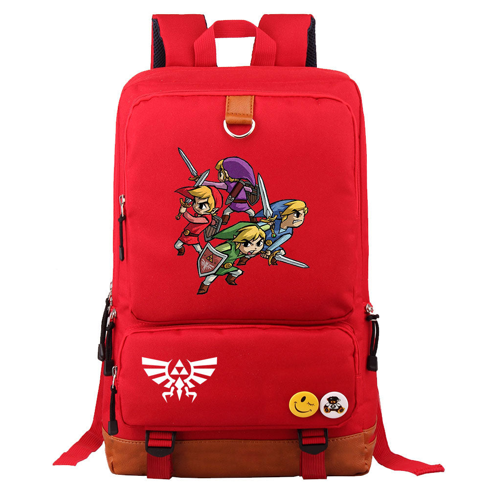 Zelda Proof Backpack NoteBook Laptop School Bag