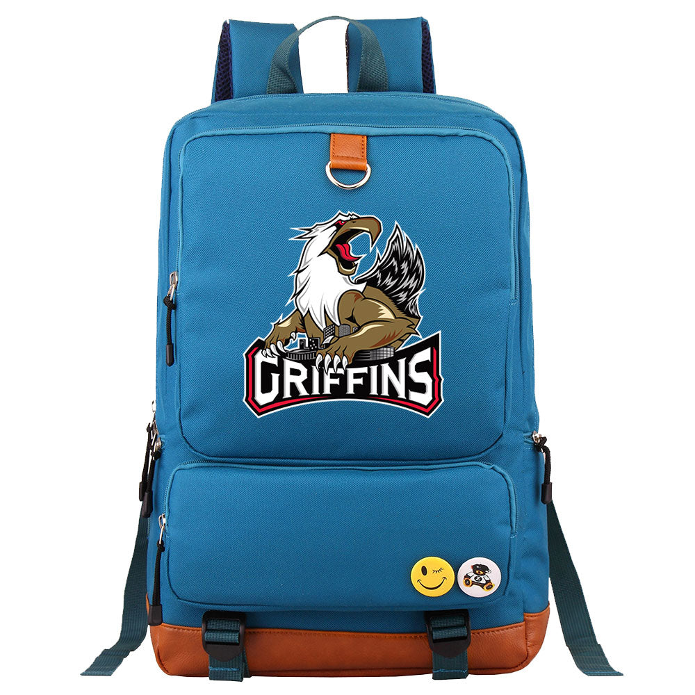 Grand Rapids Griffins Hockey Team Proof Backpack NoteBook Laptop School Bag