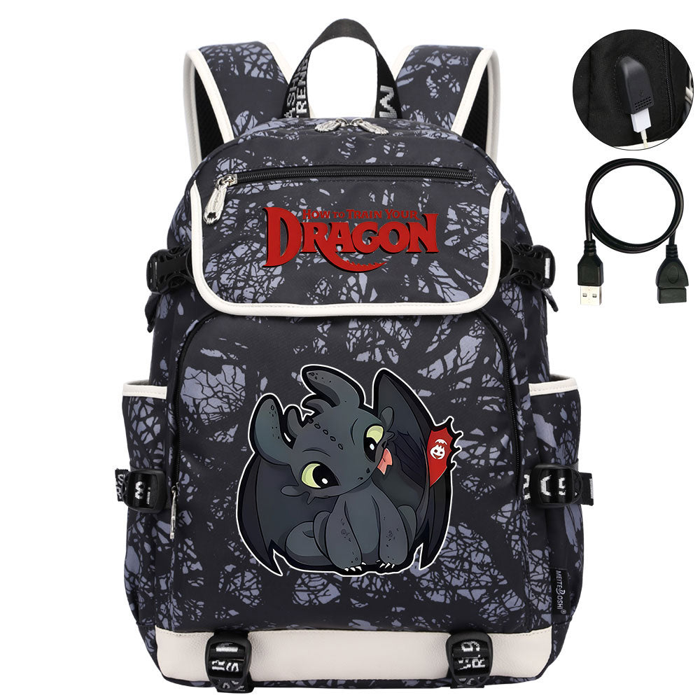 How to Train Your Dragon Backpack School Notebook Travel Bags