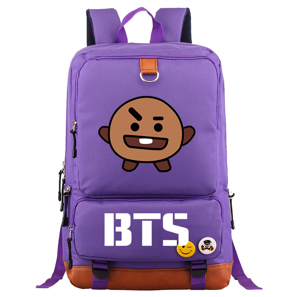 BTS Shooky Proof Backpack NoteBook Laptop School Bag