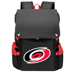 Carolina Hurricanes Hockey Team School Backpack Oxford Laptop Bag