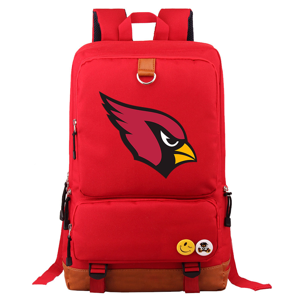 Arizona Cardinals Football Team Rugby Proof Backpack NoteBook Laptop School Bag