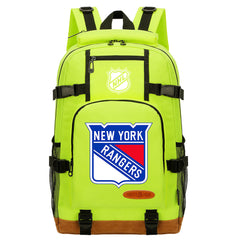 New York Rangers Hockey League  Waterproof Backpack School Notebook Travel Bag