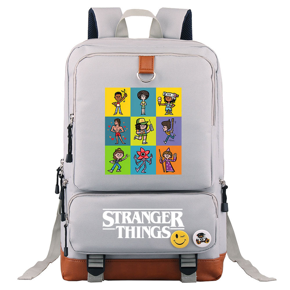 Strangers Things Hellfire Club Proof Backpack NoteBook Laptop School Bag
