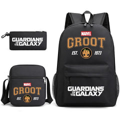 Groot School Backpack Shoulder Bag Pencil Bags 3pcs Set