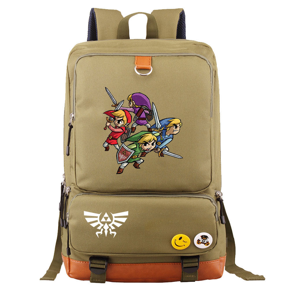 Zelda Proof Backpack NoteBook Laptop School Bag