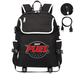 Indy Fuel Hockey League Backpack School Notebook Travel Bag