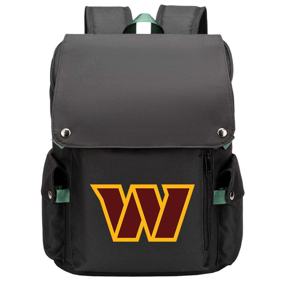 Washington Commanders Football Team Rugby Laptop Backpack Oxford School Bag