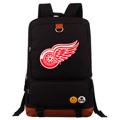Detroit Red Wings Hockey Team Proof Backpack NoteBook Laptop School Bag