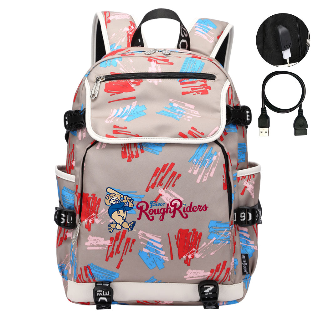 Frisco RoughRiders Backpack School Notebook Travel Bags