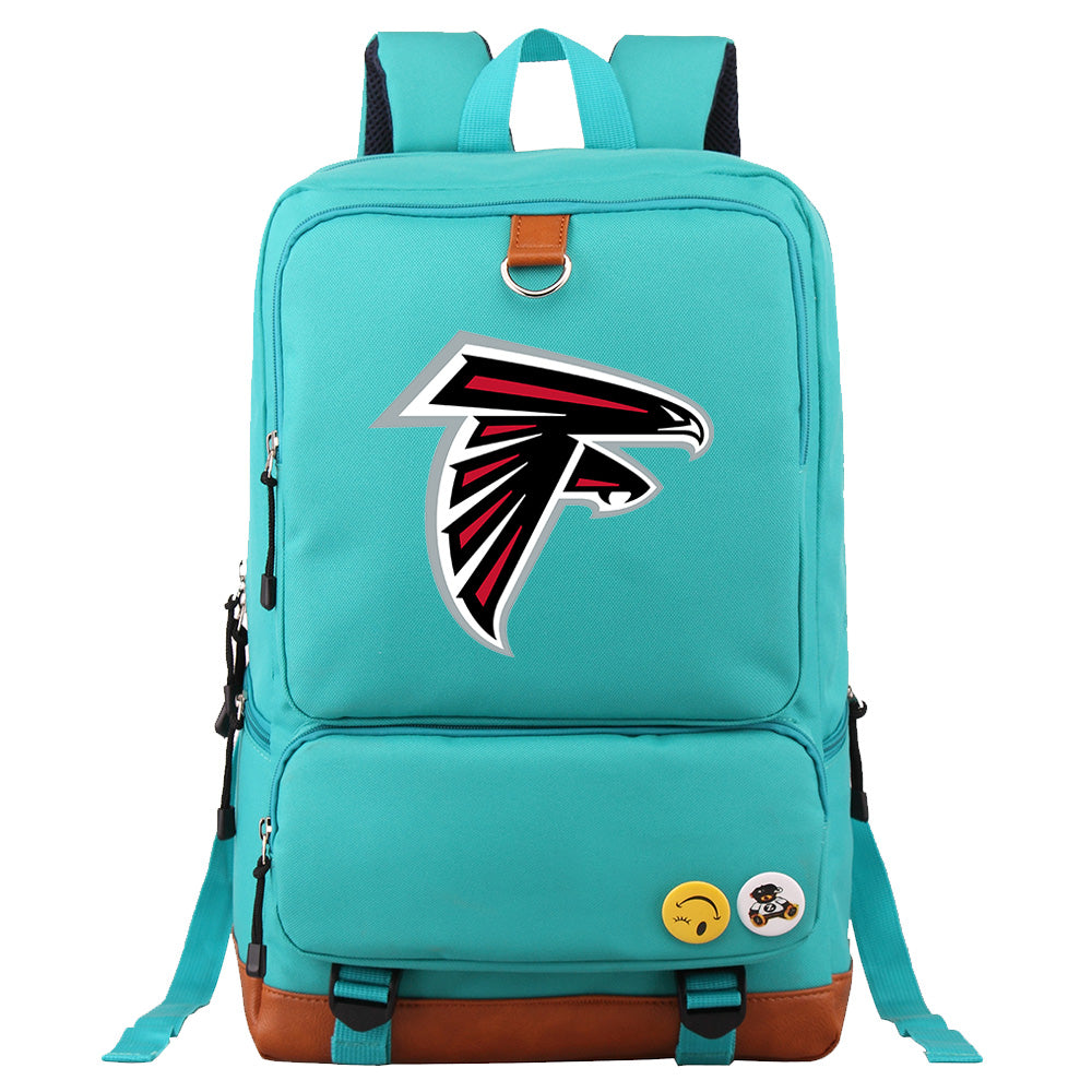 Atlanta Falcons Football Team Rugby Proof Backpack NoteBook Laptop School Bag