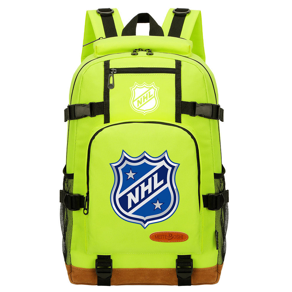 Hockey Team Waterproof Backpack School Notebook Travel Bag