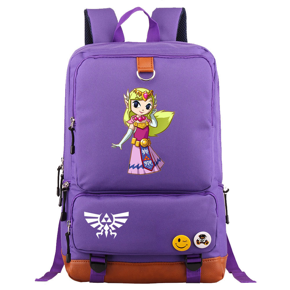Zelda Proof Backpack NoteBook Laptop School Bag