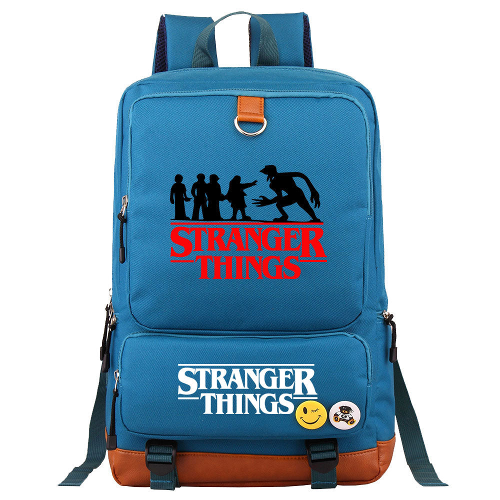 Strangers Things Proof Backpack NoteBook Laptop School Bag