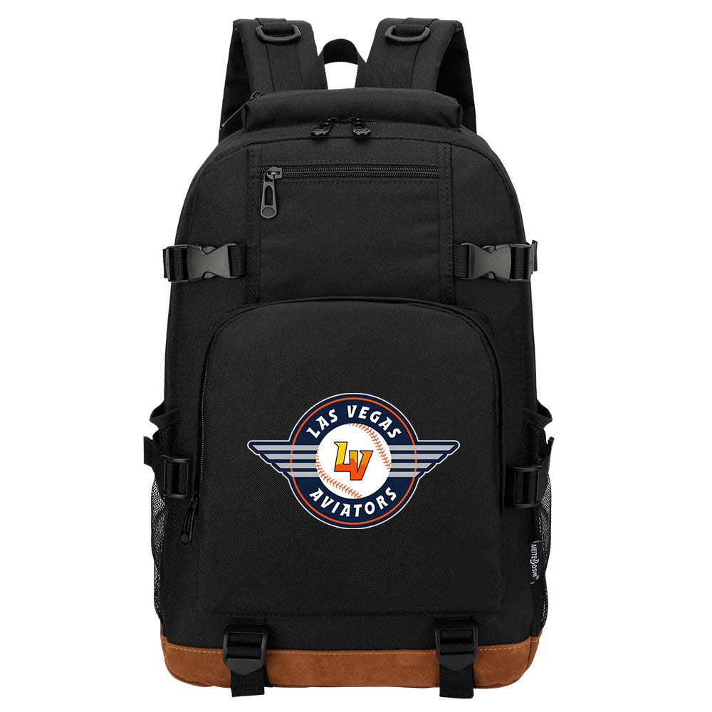 Las Vegas Aviators Waterproof Backpack School Notebook Travel Bag