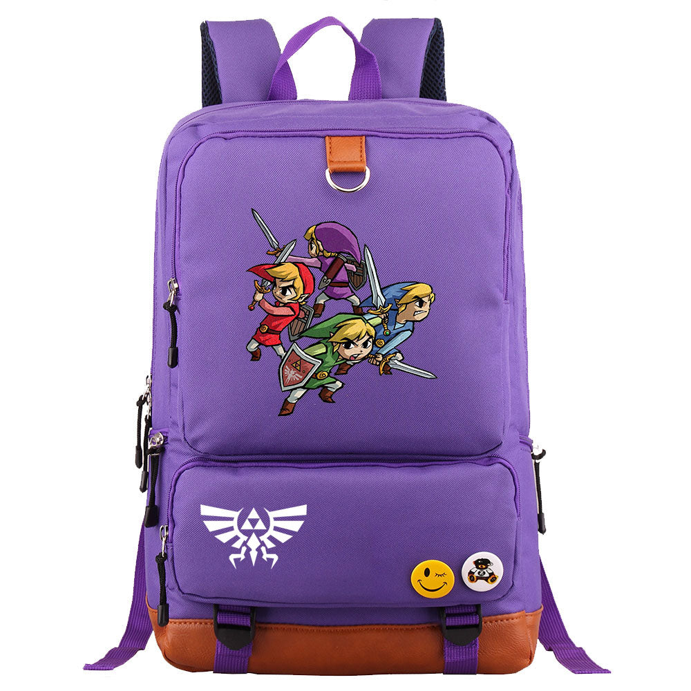 Zelda Proof Backpack NoteBook Laptop School Bag