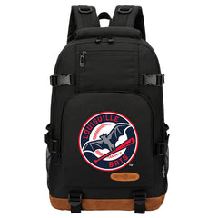 Louisville Bats Waterproof Backpack School Notebook Travel Bag