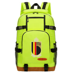 Royal Belgian National Football Team Waterproof Backpack School Notebook Travel Bag