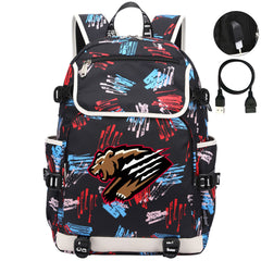Montana Grizzlies Backpack School Notebook Travel Bags