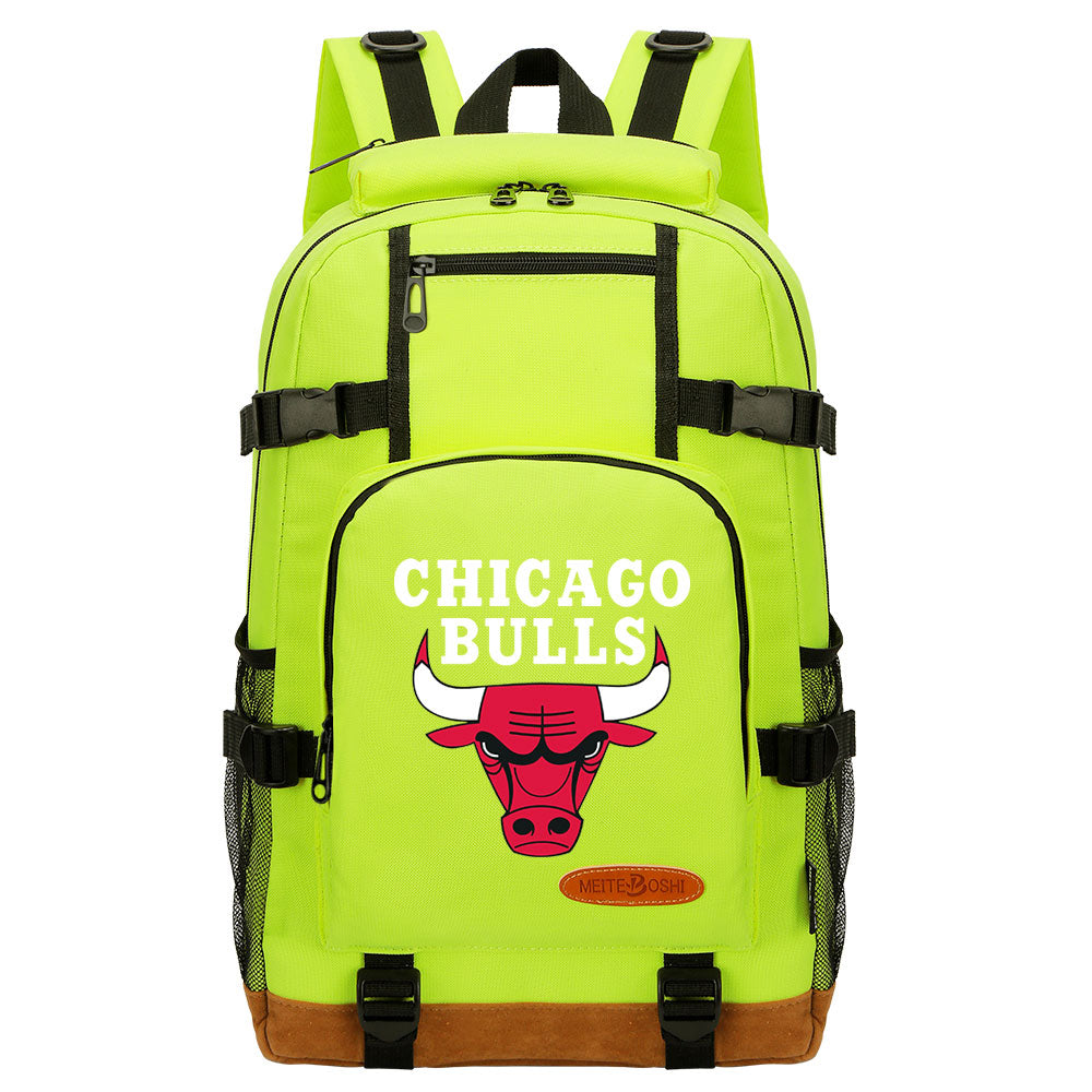 Chicago Bulls Waterproof Backpack School Notebook Travel Bag
