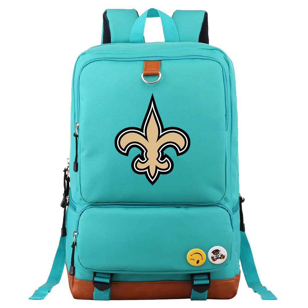 New Orleans Saints Football Team Rugby Proof Backpack NoteBook Laptop School Bag