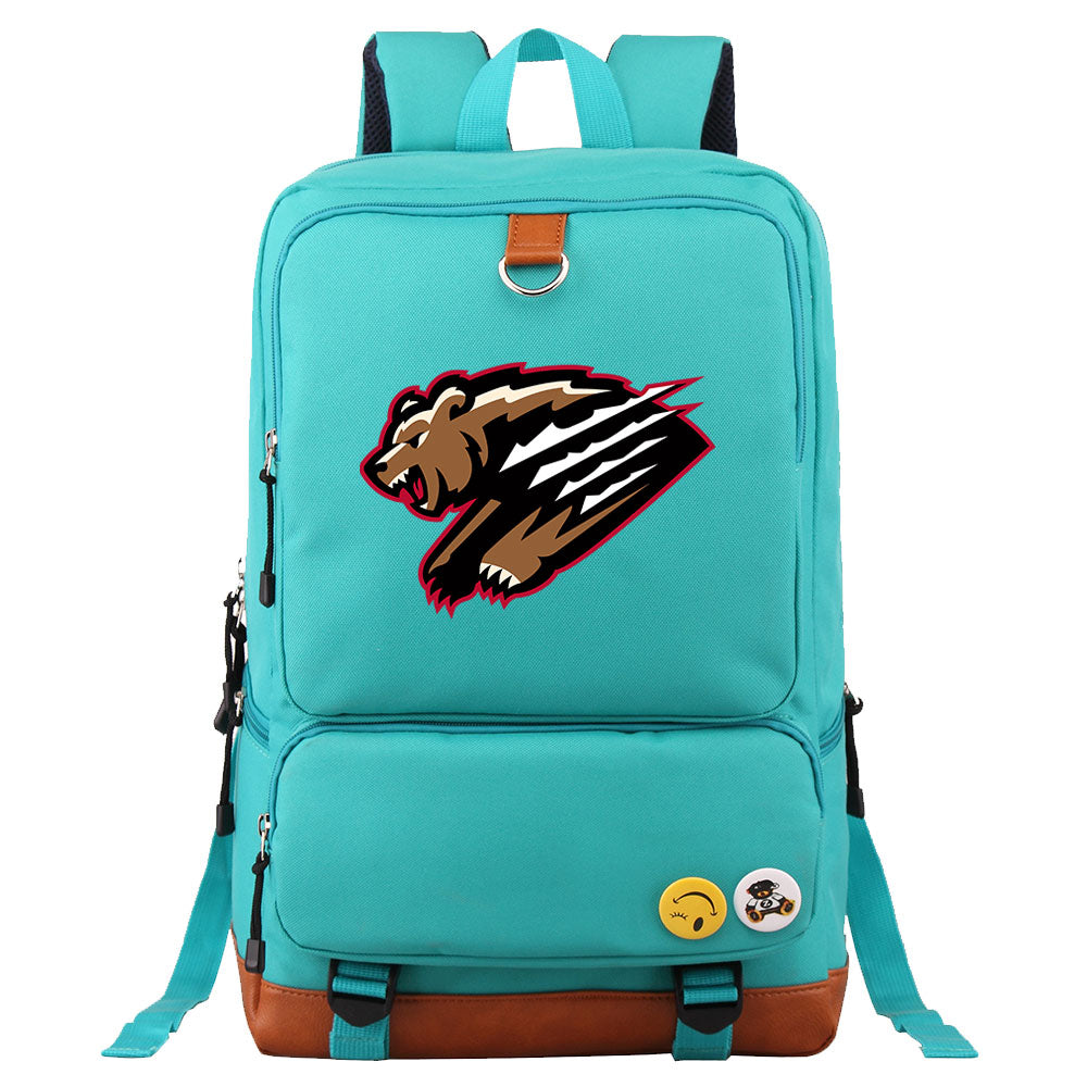 Montana Grizzlies Water Proof Backpack NoteBook Laptop School Bag