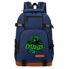 Eugene Emeralds Waterproof Backpack School Notebook Travel Bag