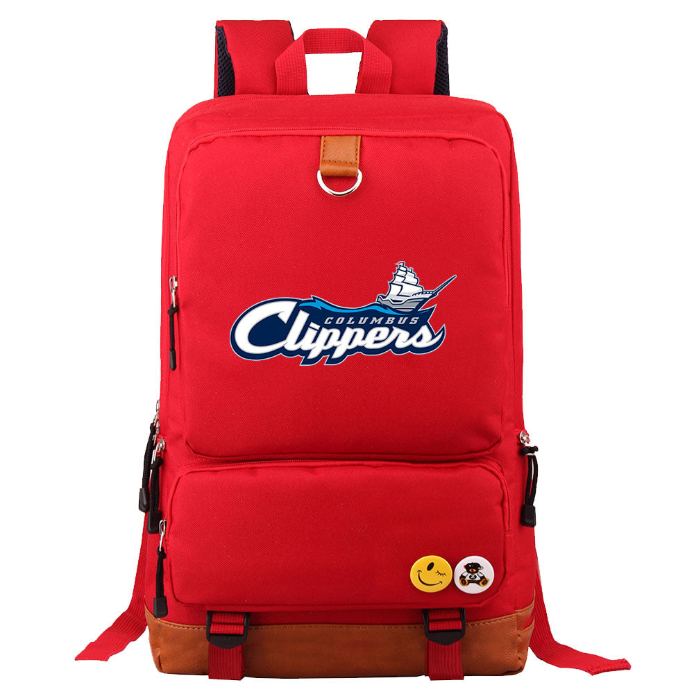 Columbus Clippers Water Proof Backpack NoteBook Laptop School Bag