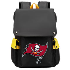Tampa Bay Buccaneers Football Team Rugby Laptop Backpack Oxford School Bag