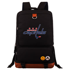 Washington Capitals Leafs Hockey Team Proof Backpack NoteBook Laptop School Bag