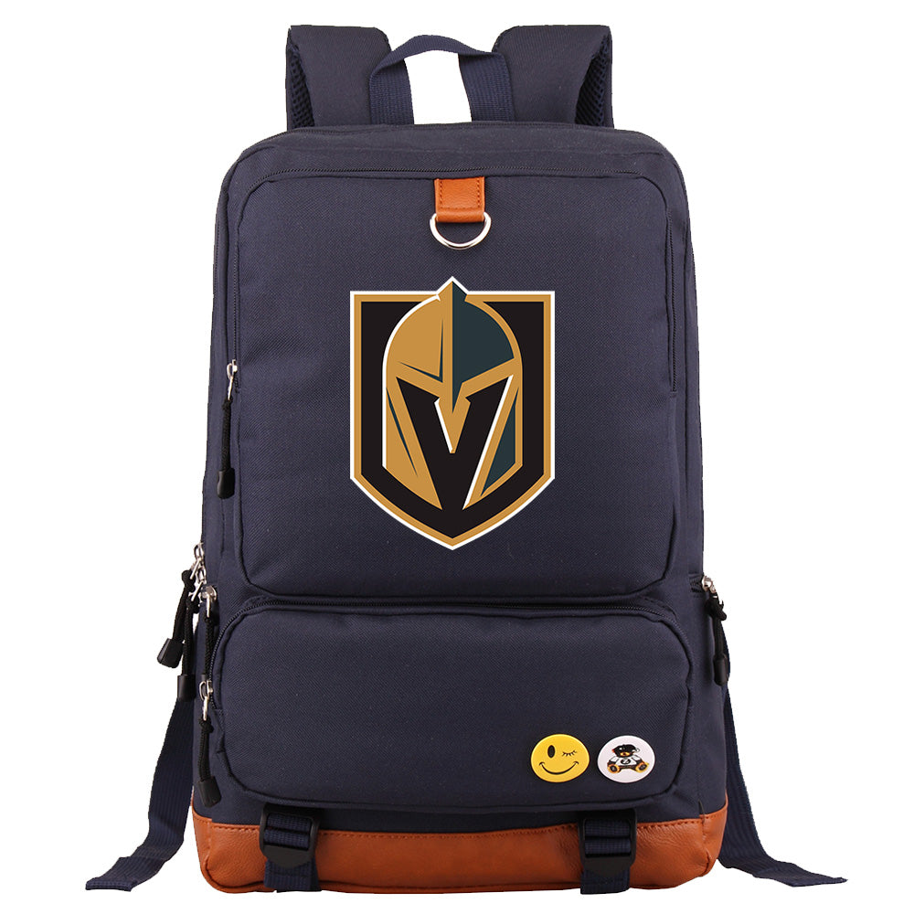 Vegas Golden Knights Hockey Team Proof Backpack NoteBook Laptop School Bag